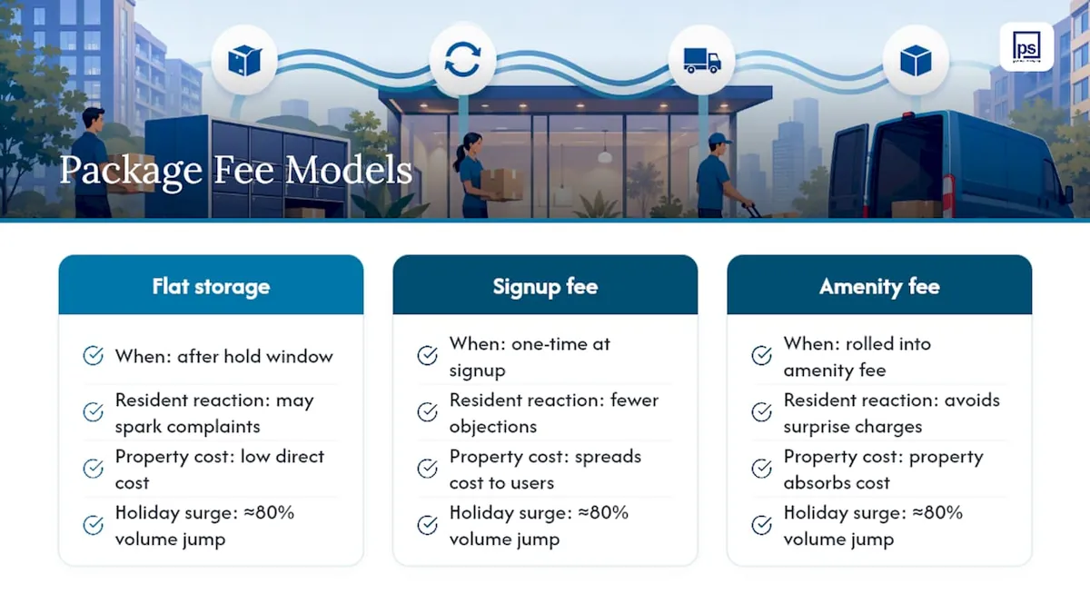 Costs, Resident Fees, and Holiday Overflow Planning, overview diagram